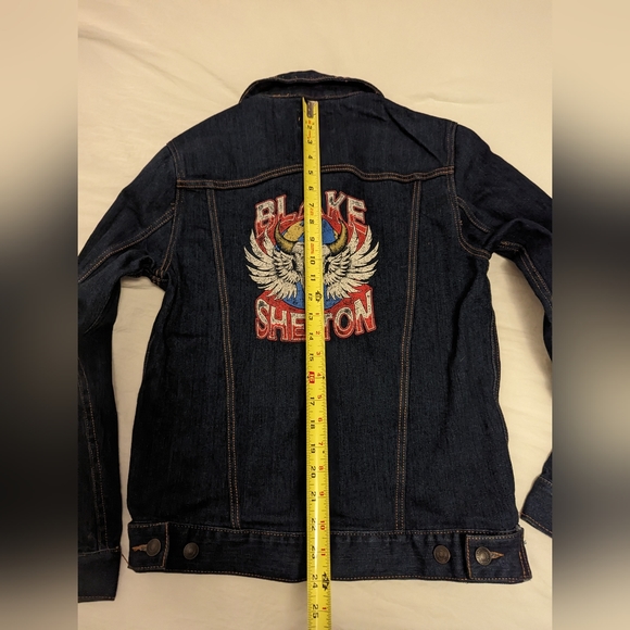 Blake Shelton denim jacket M - Picture 2 of 6